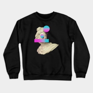 NFT Statue - Vapor Wave Crewneck Sweatshirt